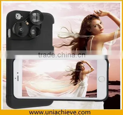 For Iphone 6s/6s Plus Case and 4 in 1 Lens Solution for Cameras IZZi Slim White Color photo-4