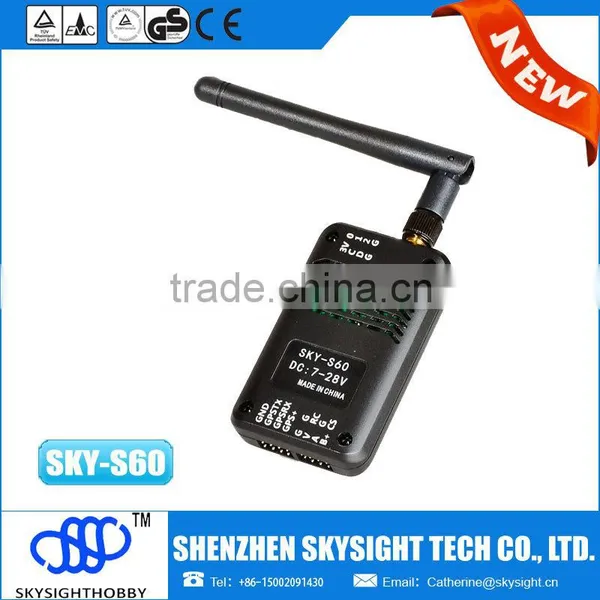 600mw Video FPV 32ch OSD Transmitter With LCD Display SKY-S60 for Fpv Googles photo-4