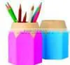 Hot Sale Cheap Custom Plastic Brush Pot photo-3