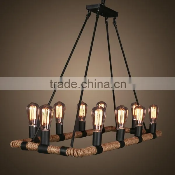 China Zhongshan Industry Pendant Light With Rope photo-2