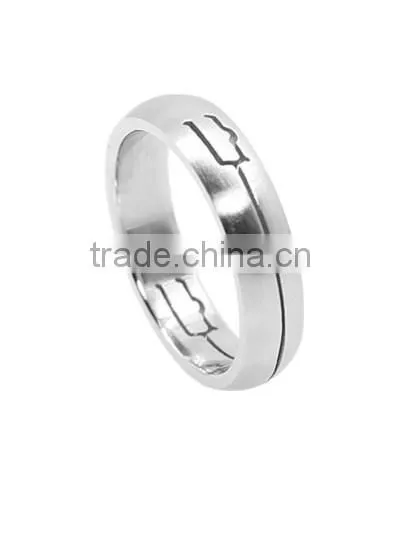 Stainless Steel Jewelry Rings Stainless Steel Wire Cut Ring photo-6