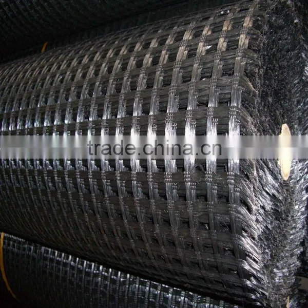 Sunshine Uniaxial Polyester Geogrid Used for Earth Retaining Wall photo-5
