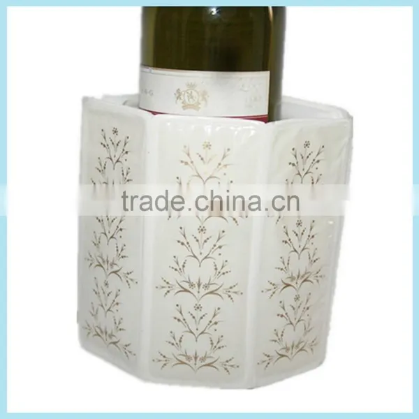 High Quality Neoprene Wine Bottle Cooler Wine Freezer Bag With Drawstring photo-5