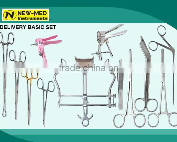 Delivery Basic Set Surgical Delivery Instruments set Delivery Basic Set