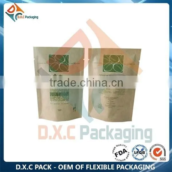 Foshan Vendor Craft Paper Storage Bags With Zipper photo-3