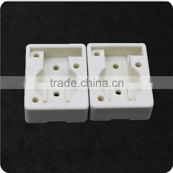 High Heat Resistance Supper Beige Color Insulating Electrical Steatite Ceramic Plug photo-2