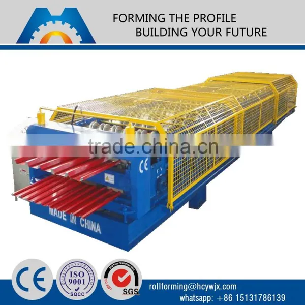 CE Roof and Wall Steel Sheet Rollformer Double Layer Rollforming Machine