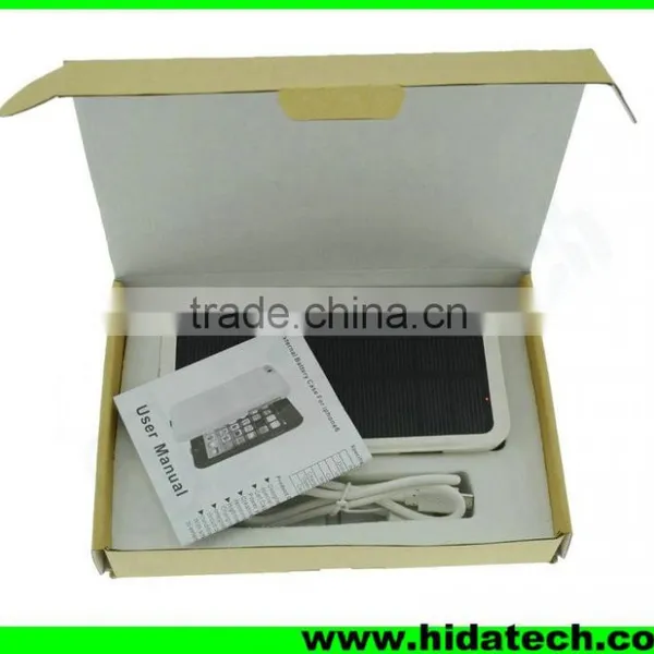 3200mah Solar Mobile Charger Phone Case for IPhone 6 Power Bank photo-6
