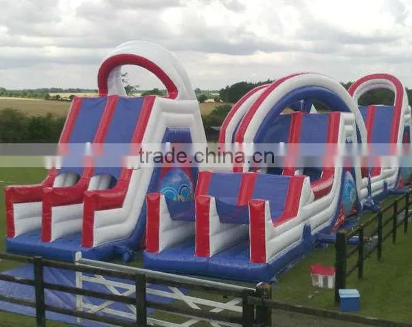 Commercial Used Inflatable Obstacle Course for Sale photo-3