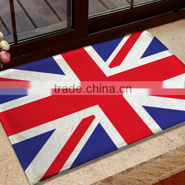 Indoor PVC Foam Printed Decorative Floor Mat Door Mats and Rugs photo-3