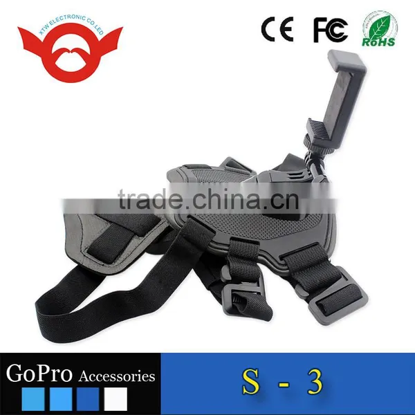 High Quality New Arrival Professionally Manufacturer Dog Chest Strap Mount Dog Harness for Go Pro Camera and Cellphone GP203 photo-2