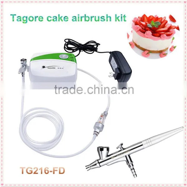 Tagore TG216-FD Airbrush for Cake Painting airbrush kit set