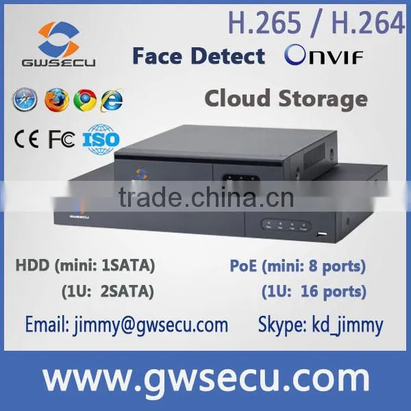 Onvif Intelligent Analysis Face Detect 16 Ports PoE NVR 32ch photo-3