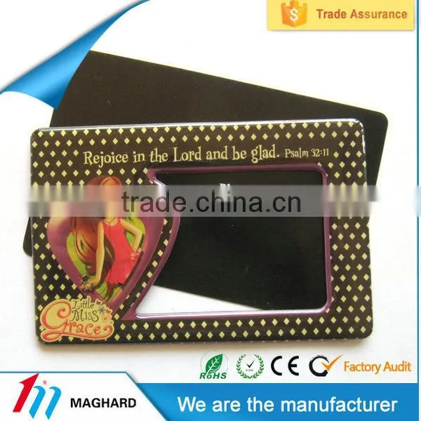 China Factory Directly Supply Custom Souvenir Magnetic Epoxy Photo Frame photo-2