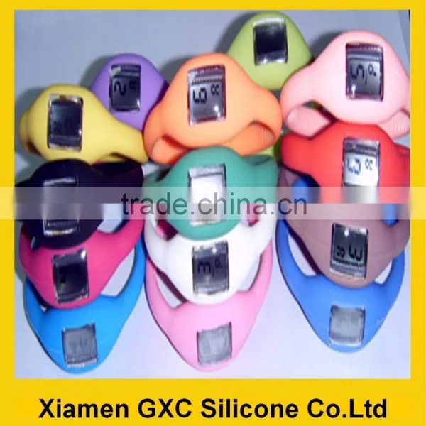 Cheap Colorful Digital Silicone Rubber Wrist Watch