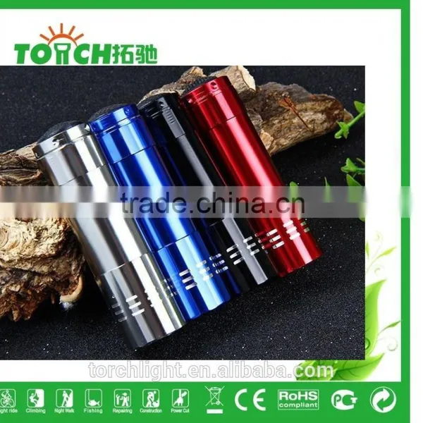 LED Flashlight With 9 White LEDs for Dollar Store Cheap Dollar Store Items photo-2