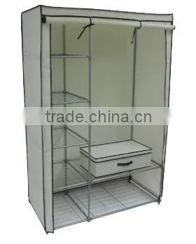 Portable Easy Assembly Folding Wardrobe