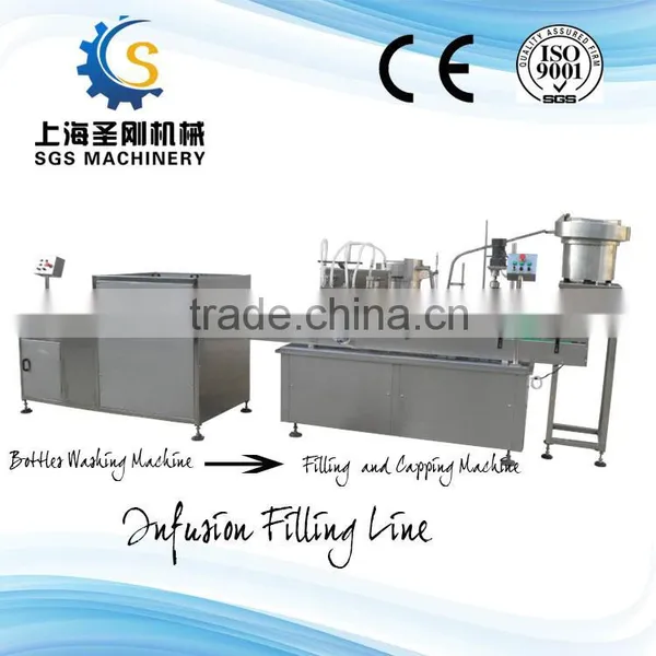 Infusion Filling Machine,automatic Filling Capping Machine