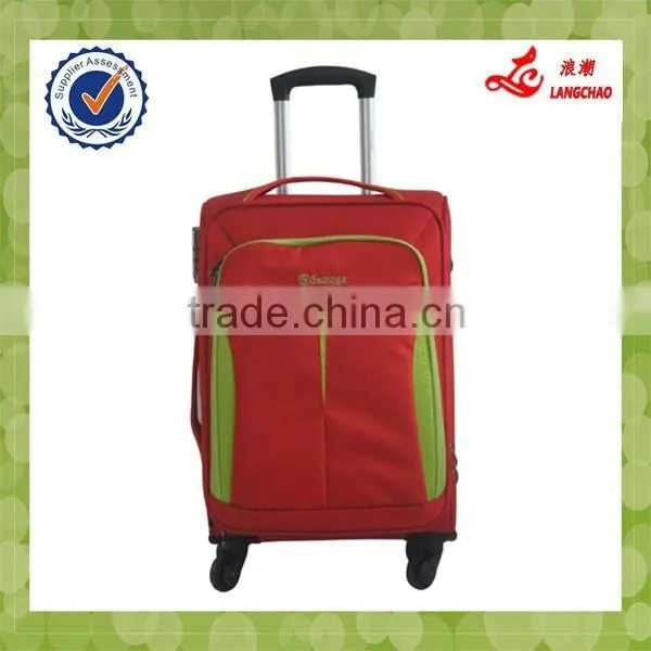 Best Selling Cheap EVA Red Fashionable Spinner Wheels Baigou Trolley Case photo-2
