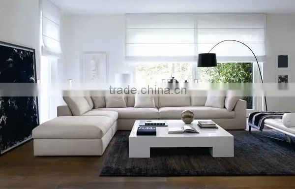 White Lacquer Coffee Table Living Room Furniture photo-3
