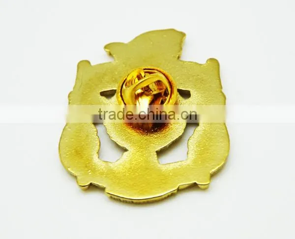 Best Quality Gold Metal Lapel Pin Back photo-2