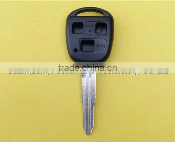 New 3 Button Car Remote Key Fob Case Shell for Toyota TOY41 Blade photo-2