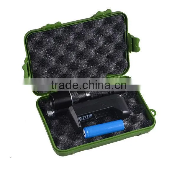 3W Powerful Red Laser Point Rechargeable Flashlight Torch With Muti Function photo-5