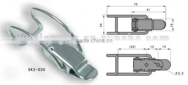Special Structure Design SK3-030 Draw Latch Hardware / Staple Hasp photo-2
