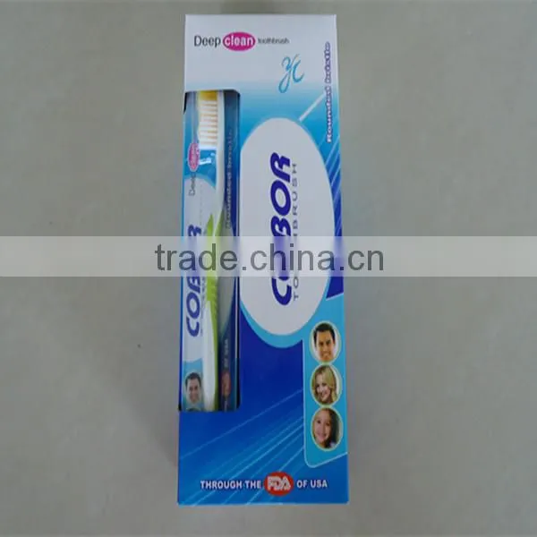 home use box packing gum message toothbrush