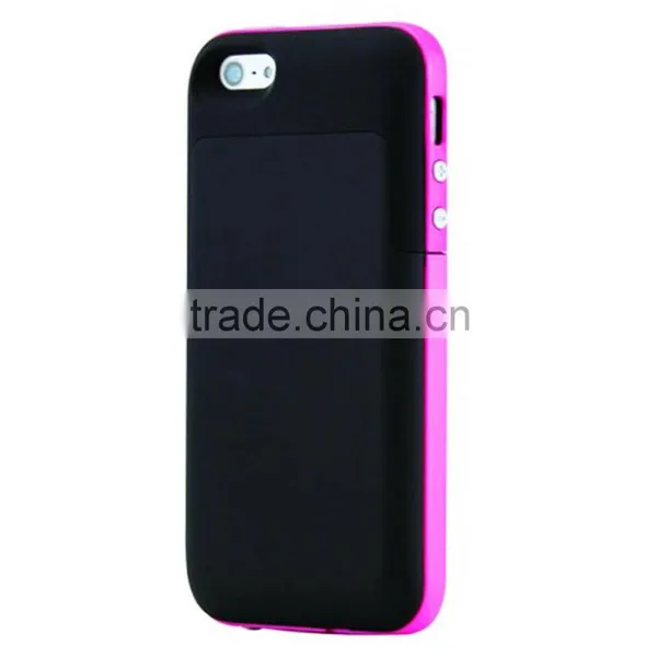 3800mAh Matte Plastic Protective Charging Power Bank Case Cover for IPhone 6, External Backup Battery Case Cover for IPhone 6 photo-4