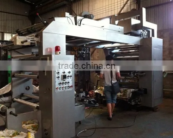 HERO BRAND High Speed 4 Color PE Film Flexo Printing Machine Price photo-4