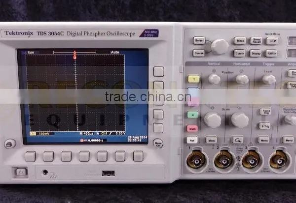 Tektronix TDS3054C TDS3TRG/TDS3FFT Digital Oscilloscope