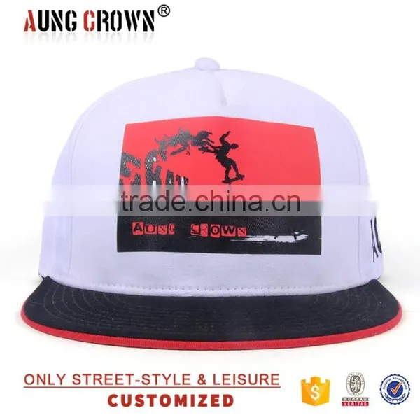 Sublimation Printed Trendy Designer Snapback Hats Custom Logo photo-2