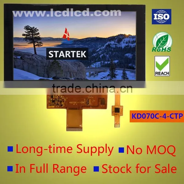 7 Inch Capacitive Touch Panel TFT LCD With 24bit RGB Interface