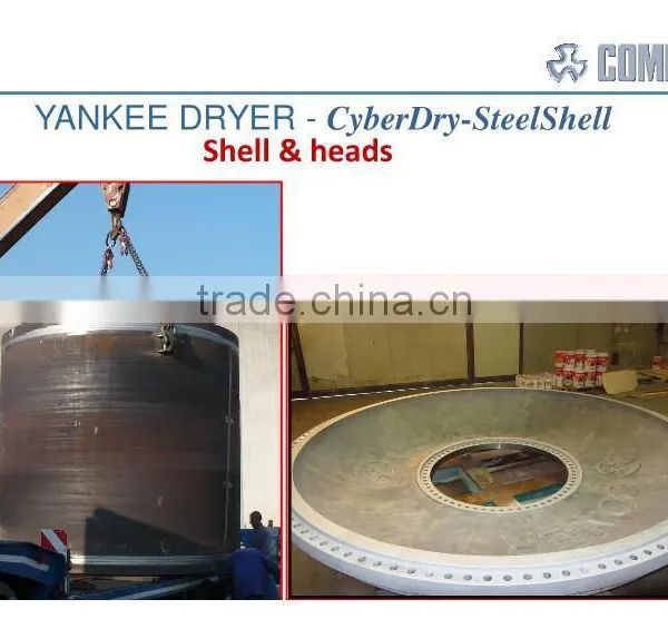 Diameter2500-5500mm Steel Yankee Dryer for Paper Making Machinery photo-2