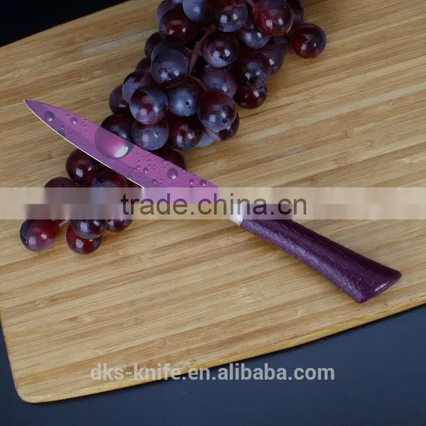 KP1403-U New Designed 5 Inch Utility Color Coating Non-stick Knife