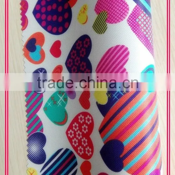 2016 New Style PU&PVC Coated 100% Polyester Printed Fabric photo-3