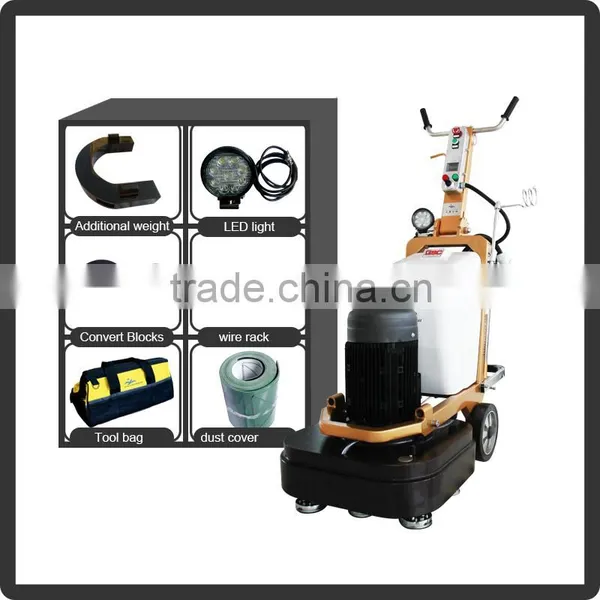 Three Heads Concrete Floor Polisher Concrete Grinder Rental Supplier's Choice photo-2