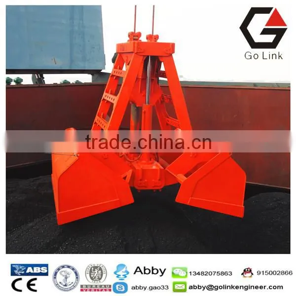 Wharfused Remote Control Grab Bucket Wire Rope Grab Clamshell Grab Bucket