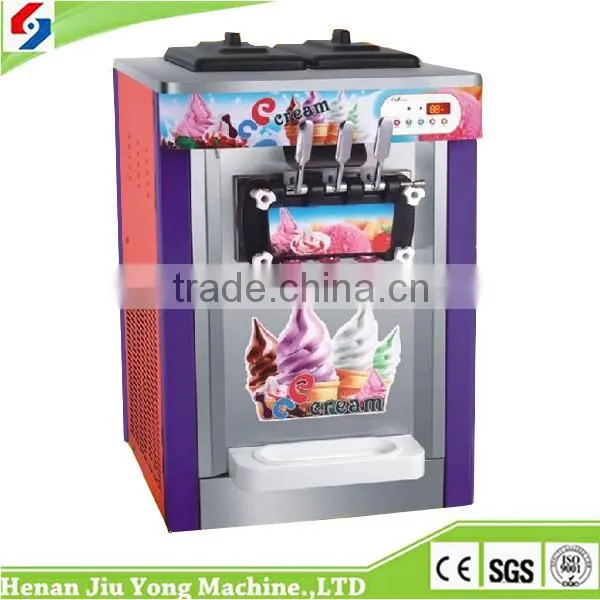 Commercial and Family Use Table Top Counter Mini Ice Cream Machine photo-4