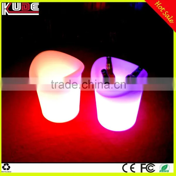 Rechargeable LED Wine Cooler Ice Bucket With Remote Control photo-2