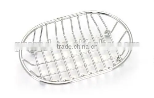 Stainless Steel Bathroom Soap Rack Holder Shelf photo-2