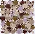 Metallic Mosaic Gold Foil Mosaic Silver Foil Mosaic Glass Tile Decoration Material Building Material
