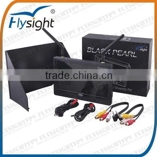 C521 Flysight 7 Inch LCD FPV Monitor With 5.8G Wireless Video Receiver for RC Helicopter/Drone photo-4