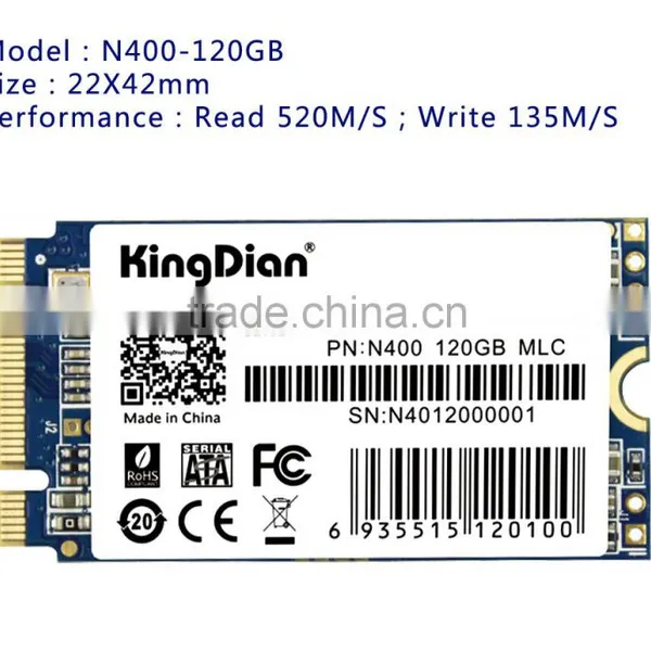 KingDianNGFF 120GB SSD Solid State Drive Disk NGFF 120GB 128GB (NGFF-120GB) photo-3
