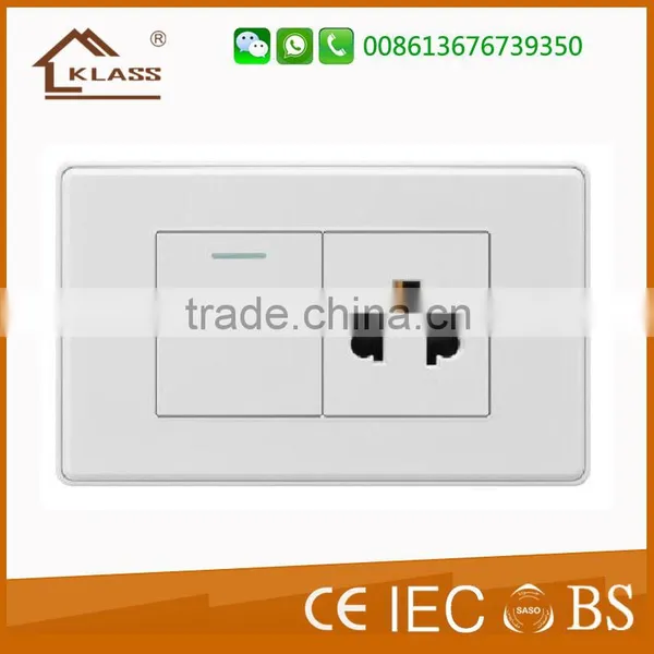 Power Supply Electrical ABS 15A/110V EU European Schuko Wall Socket photo-6