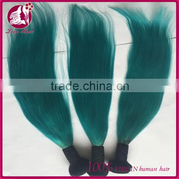 Hot Selling Virgin Human Colored Two Tone Hair Weave for Black Women photo-5