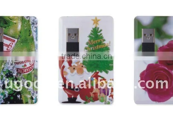 Full Color Printing Busniess Card Usb Flash Drive Bulk Cheap Credit Card Pendrive 8gb photo-5