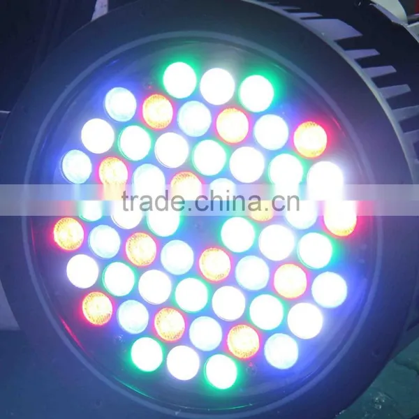 Waterproof IP68 Led Facelight RGBW 4-in-1 Warm White 54pcs 3w Par Light photo-2