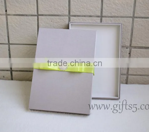 Custom Handmade Luxury Wedding Invitation Box With Ribbon photo-2
